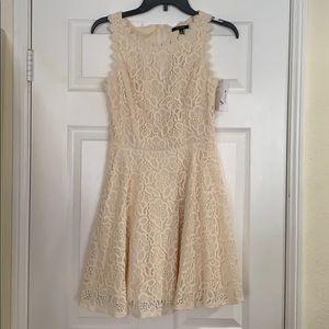City Studio cream color size 5 dress Brand New